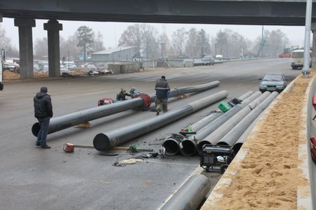 Эстакады на Трассе М-11 Москва-Санкт Петербург - ЭкоМонтаж