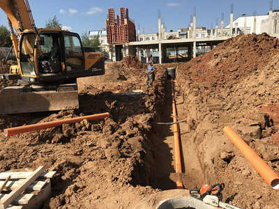 Школа на 1100 мест - ЭкоМонтаж